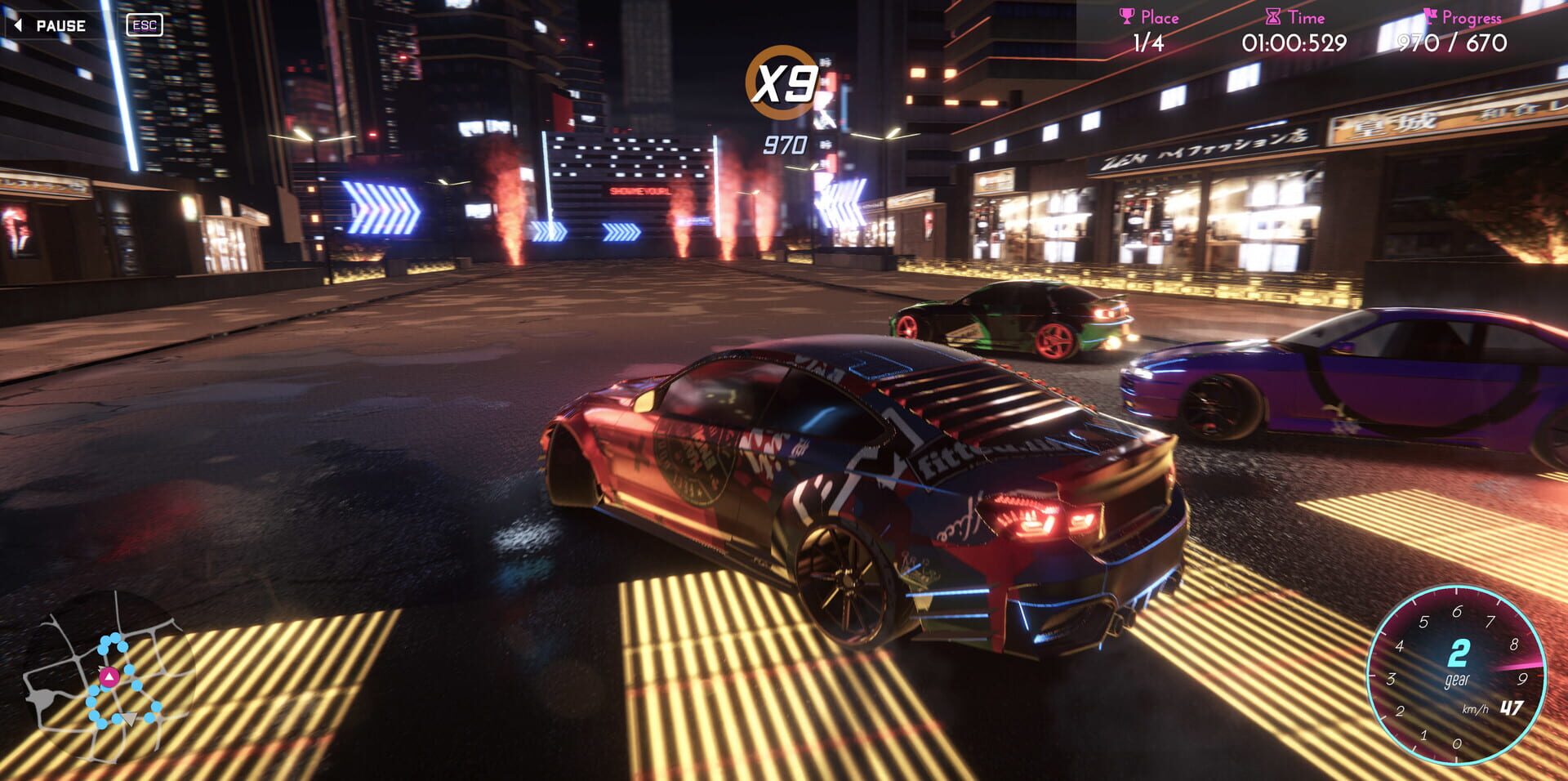 Screenshot for CrashMetal: Cyberpunk