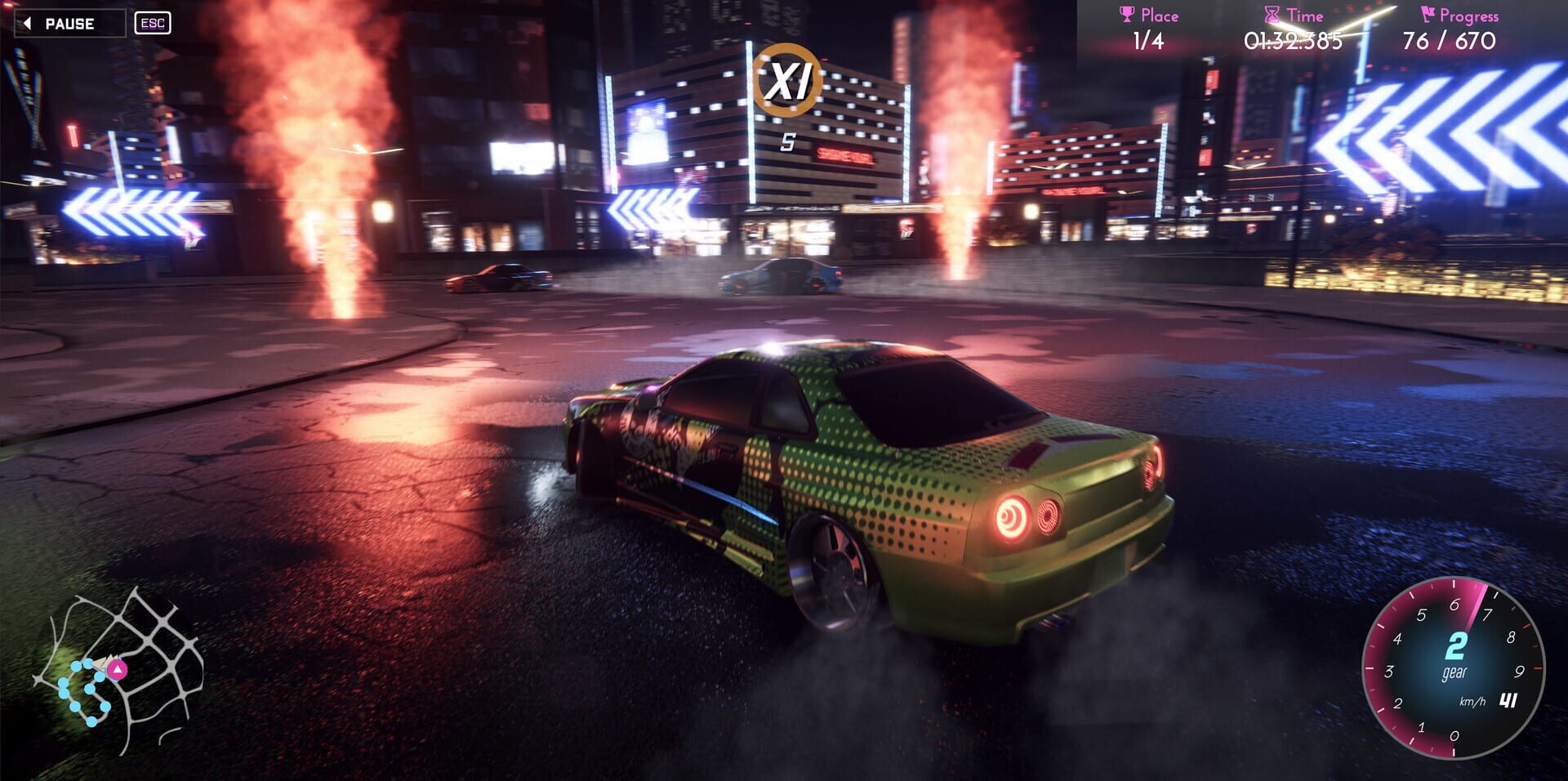 Screenshot for CrashMetal: Cyberpunk