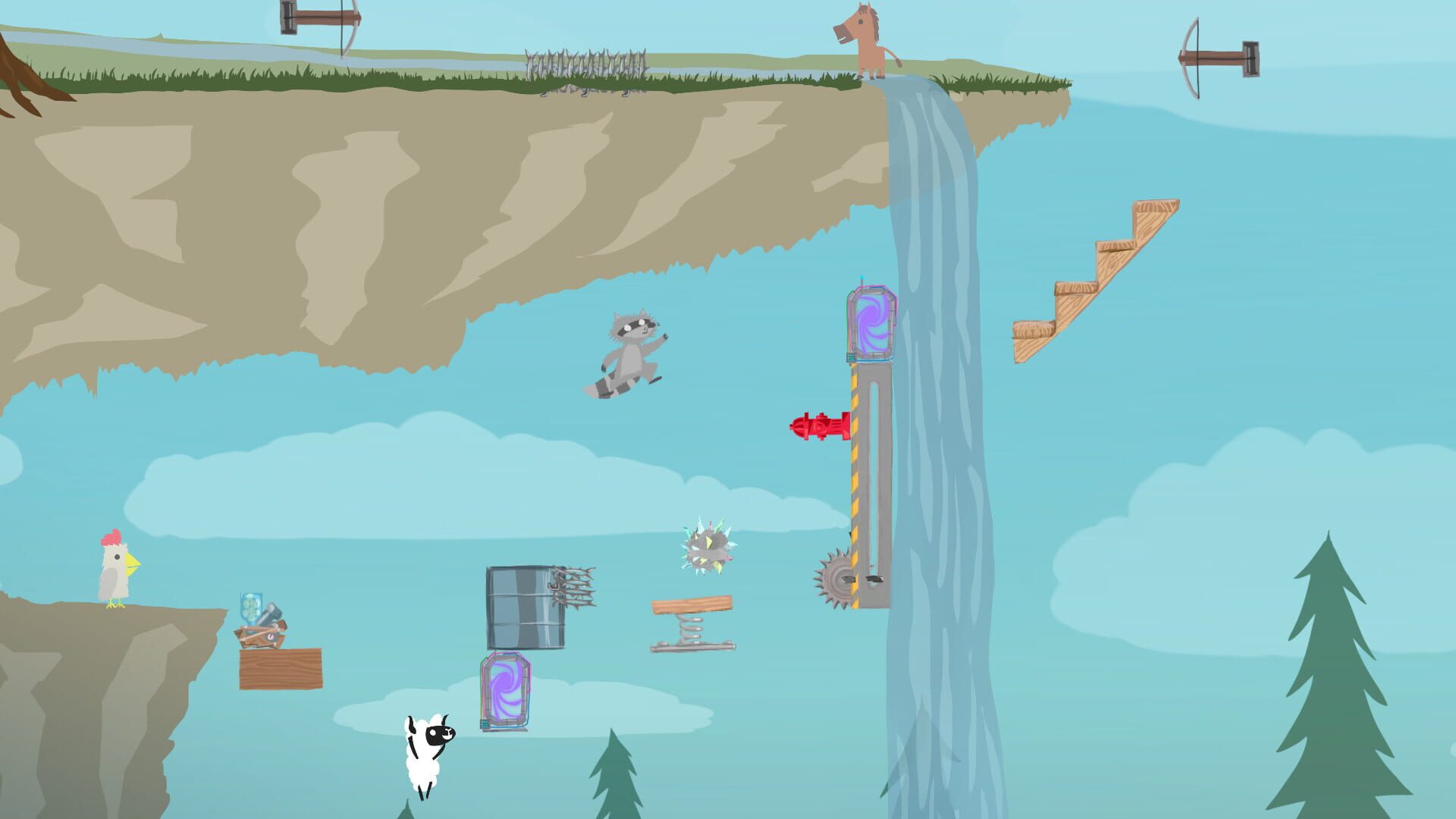 Screenshot for Ultimate Chicken Horse