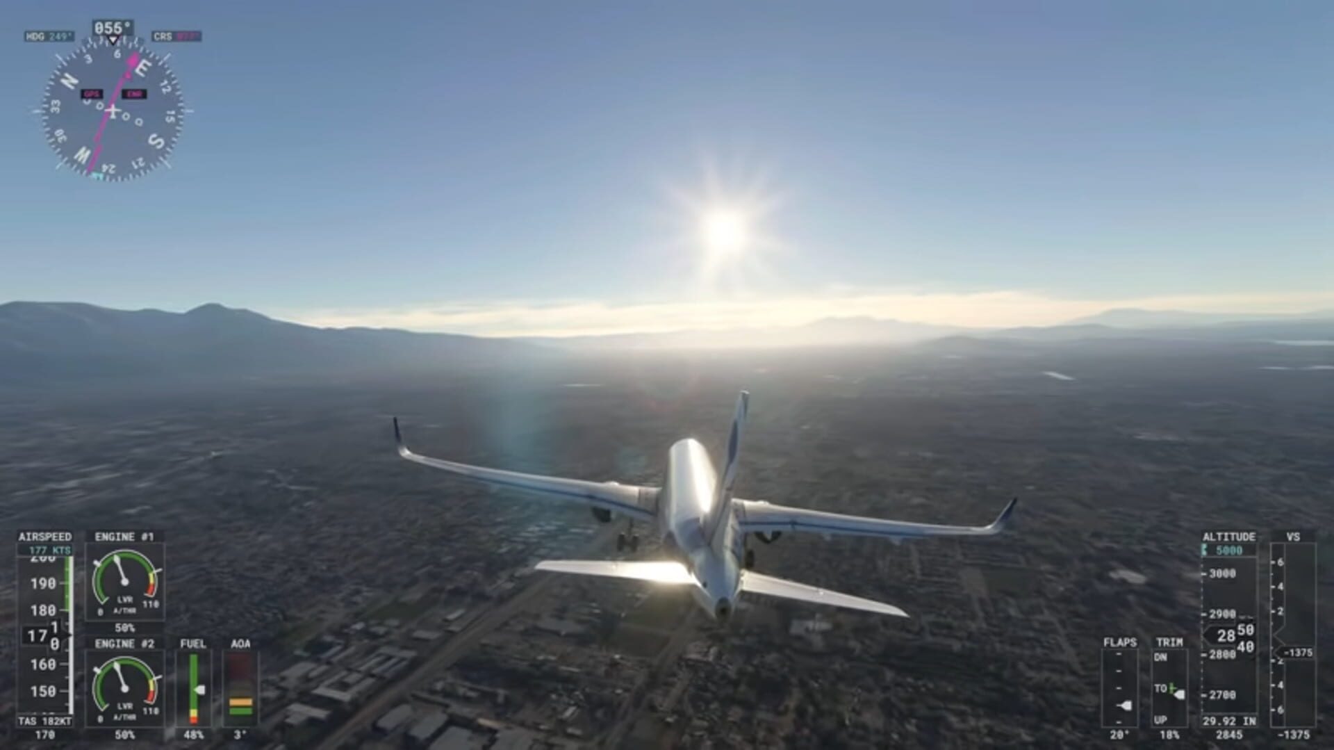 Screenshot for Microsoft Flight Simulator