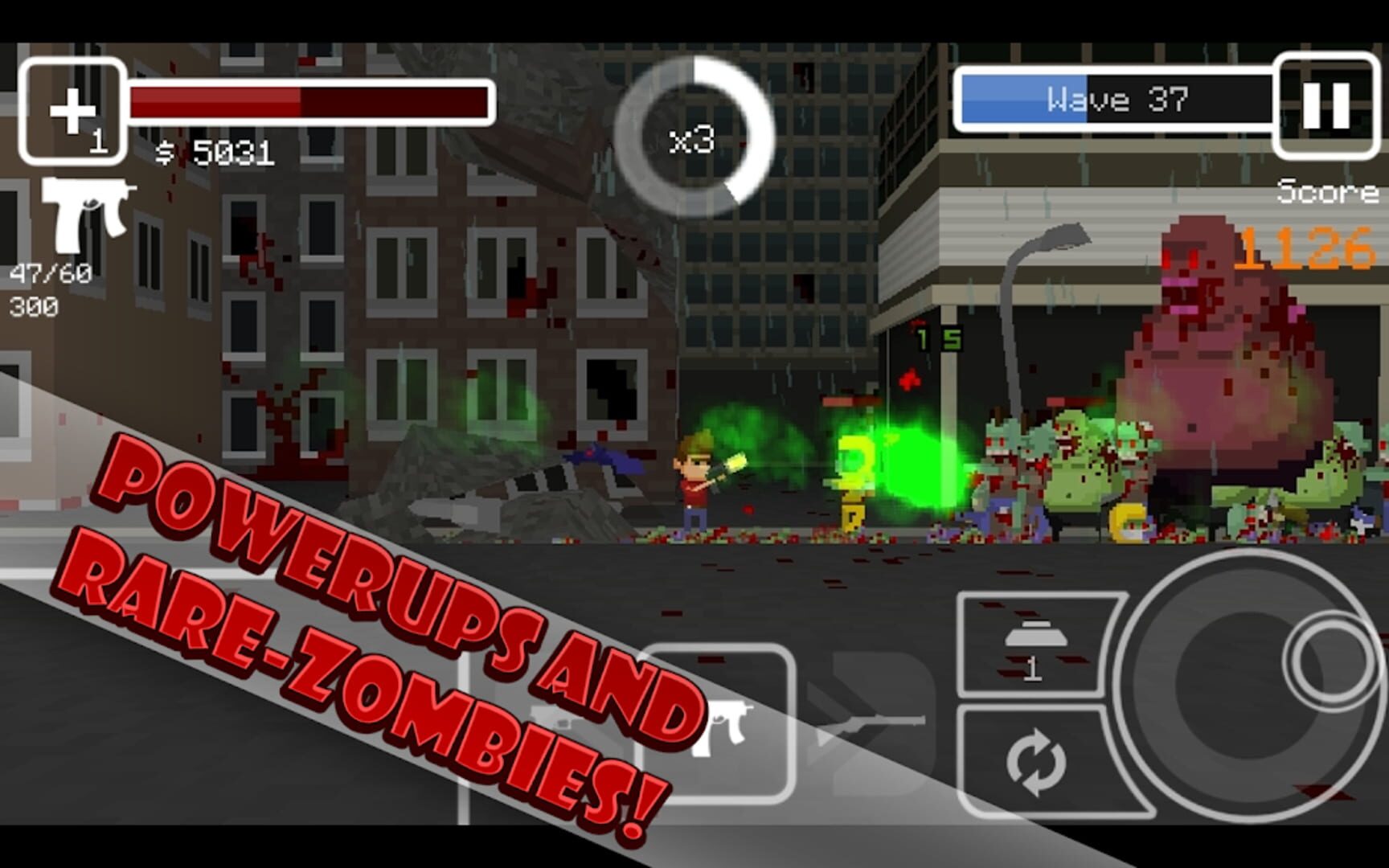 Screenshot for Undead Pixels