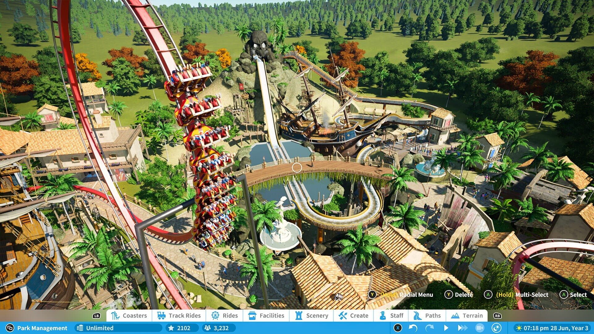 Screenshot for Planet Coaster