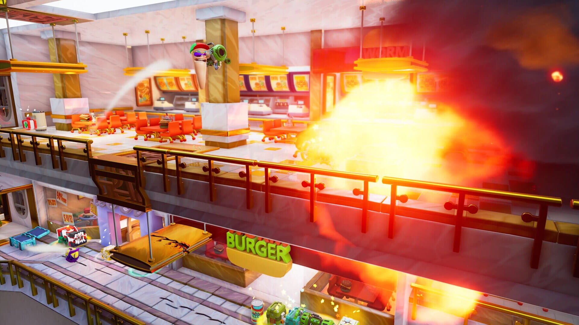 Screenshot for Worms Rumble