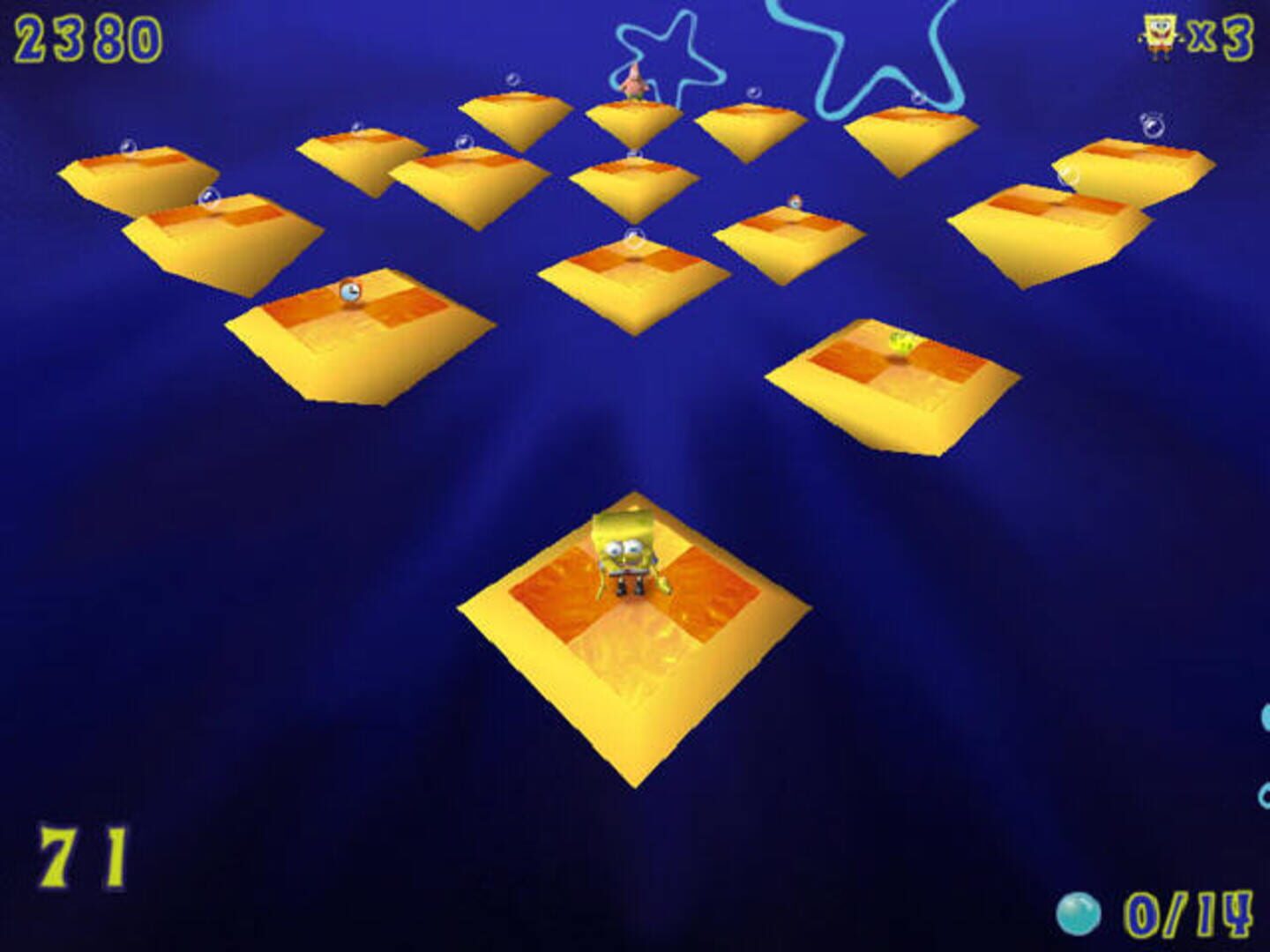 Screenshot for SpongeBob SquarePants Obstacle Odyssey 2: Time Trouble