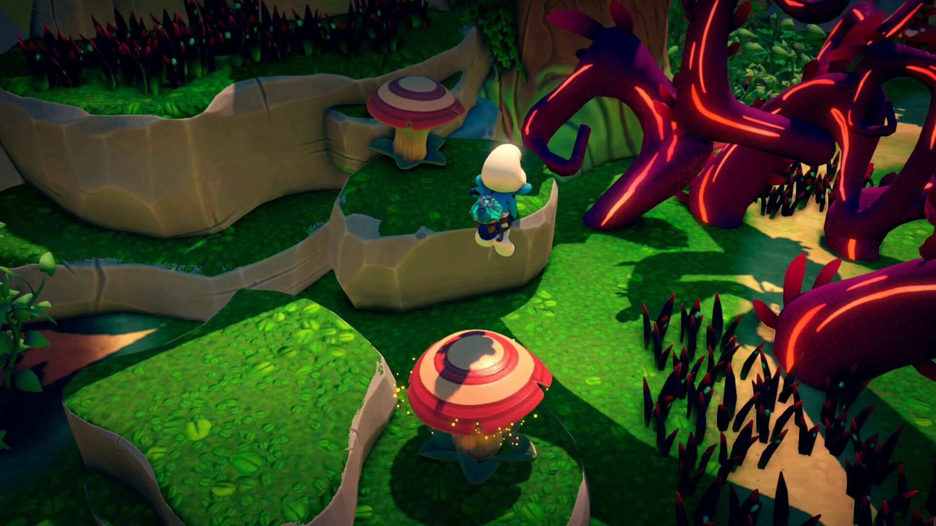 Screenshot for The Smurfs: Mission Vileaf