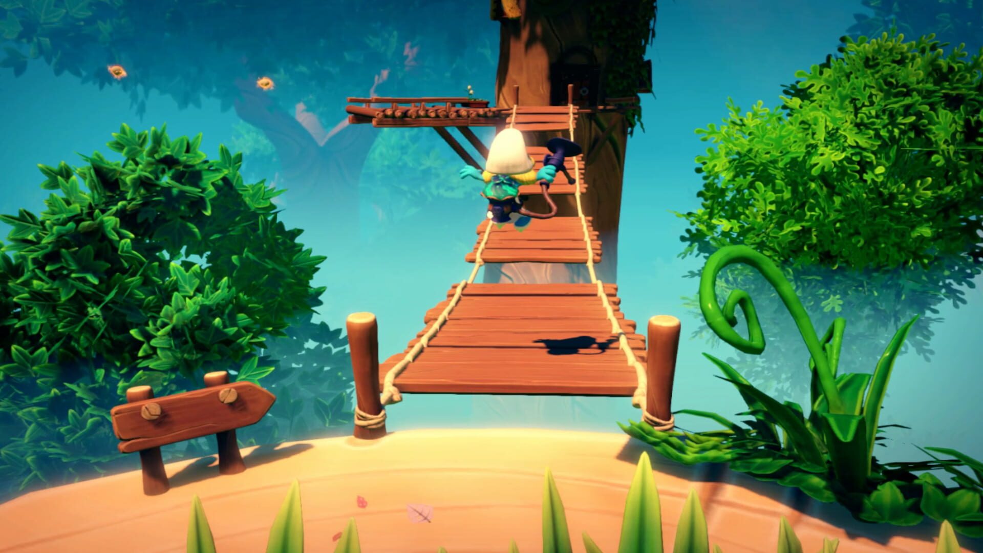 Screenshot for The Smurfs: Mission Vileaf