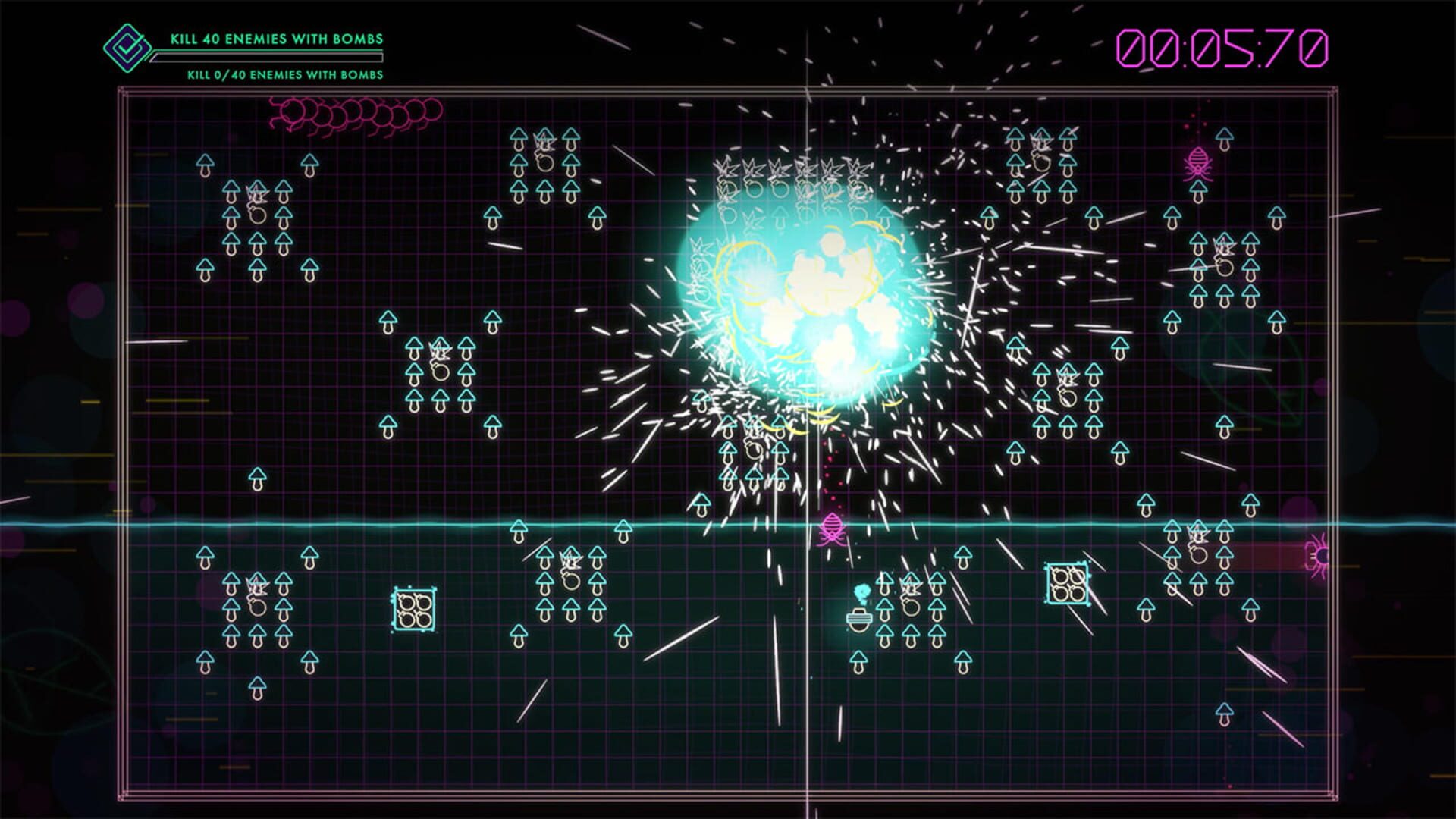 Screenshot for Centipede: Recharged