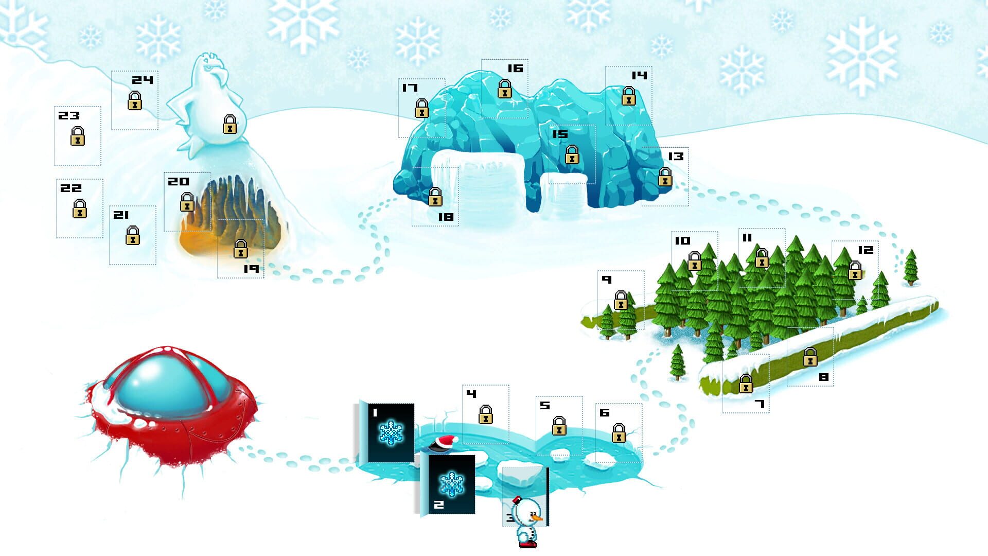 Screenshot for Mission in Snowdriftland