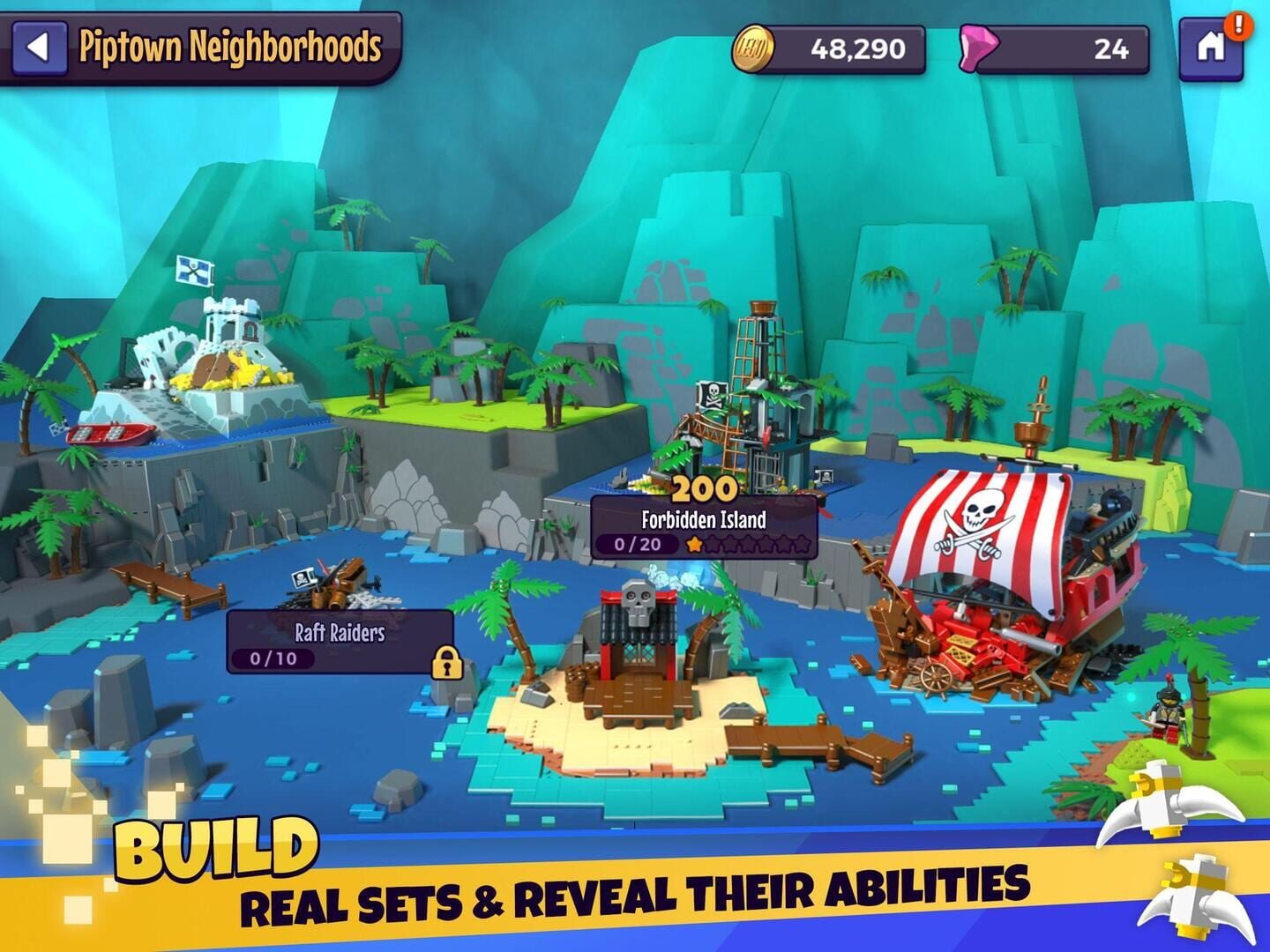 Screenshot for LEGO Legacy: Heroes Unboxed