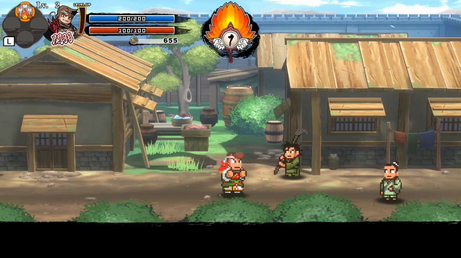 Screenshot for River City Saga: Three Kingdoms