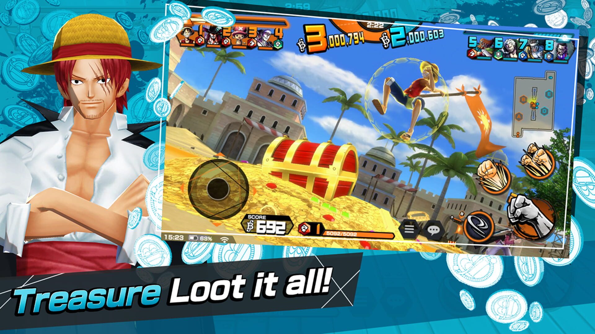 Screenshot for One Piece: Bounty Rush