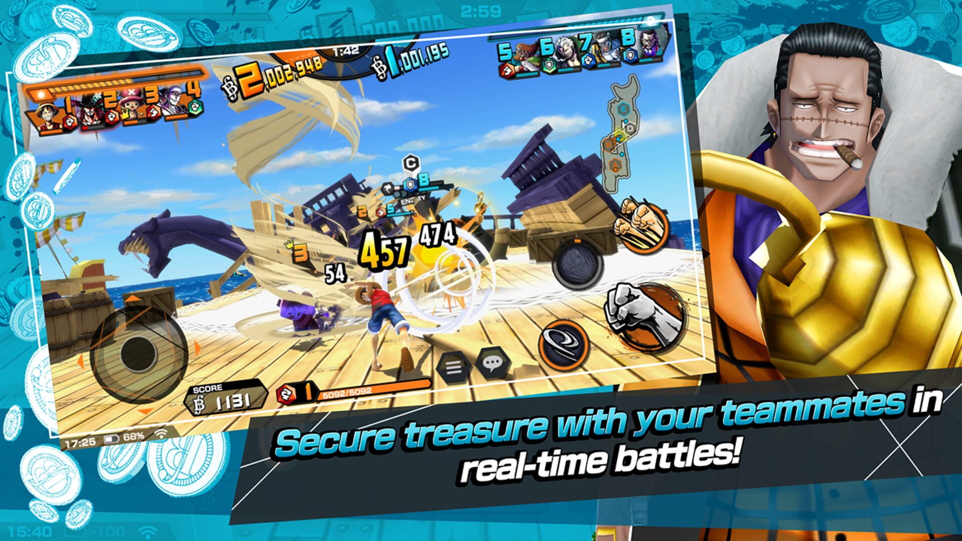 Screenshot for One Piece: Bounty Rush