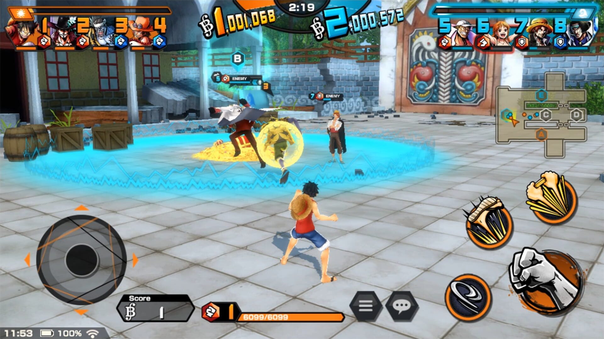 Screenshot for One Piece: Bounty Rush