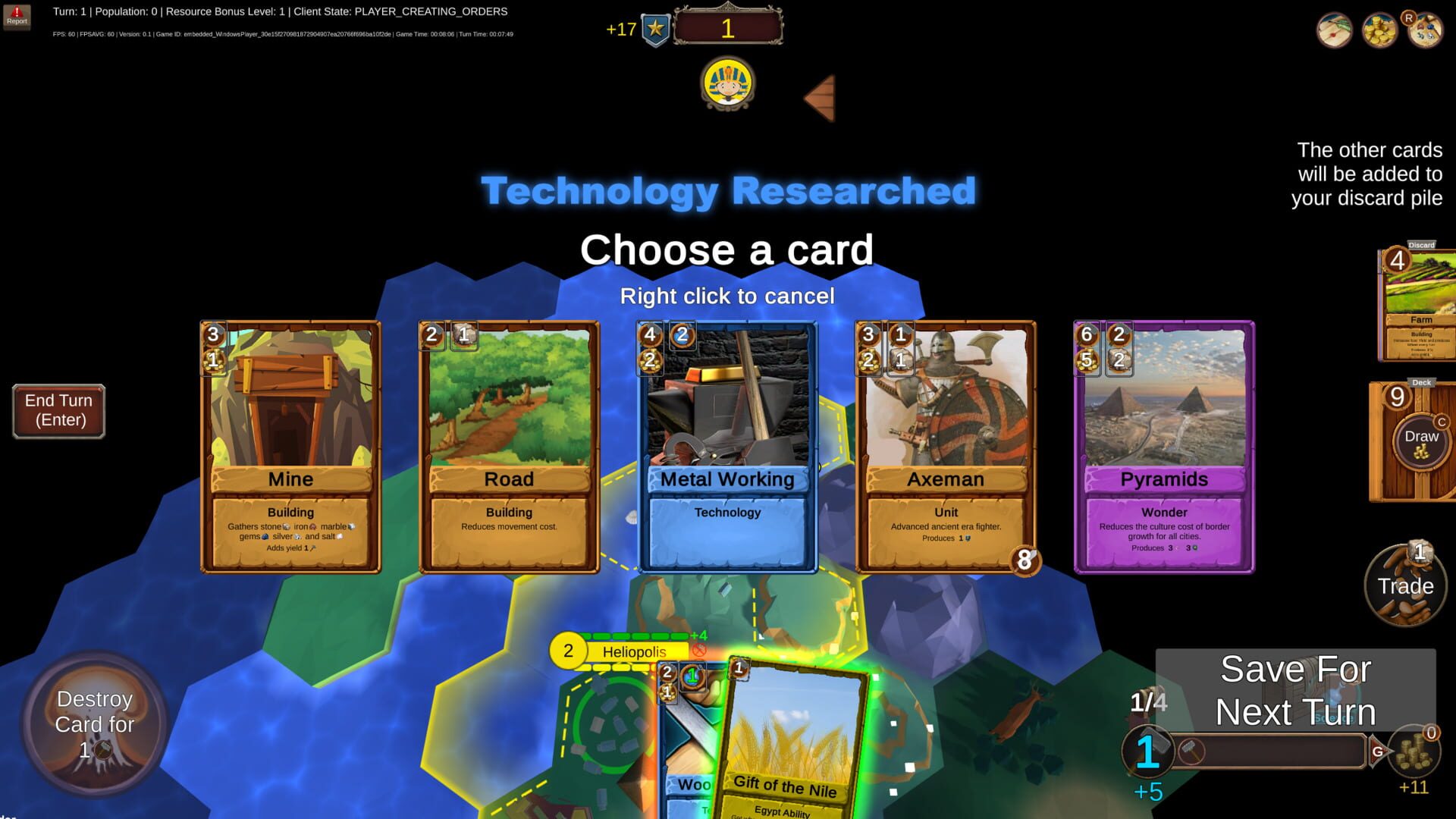Screenshot for Hexarchy