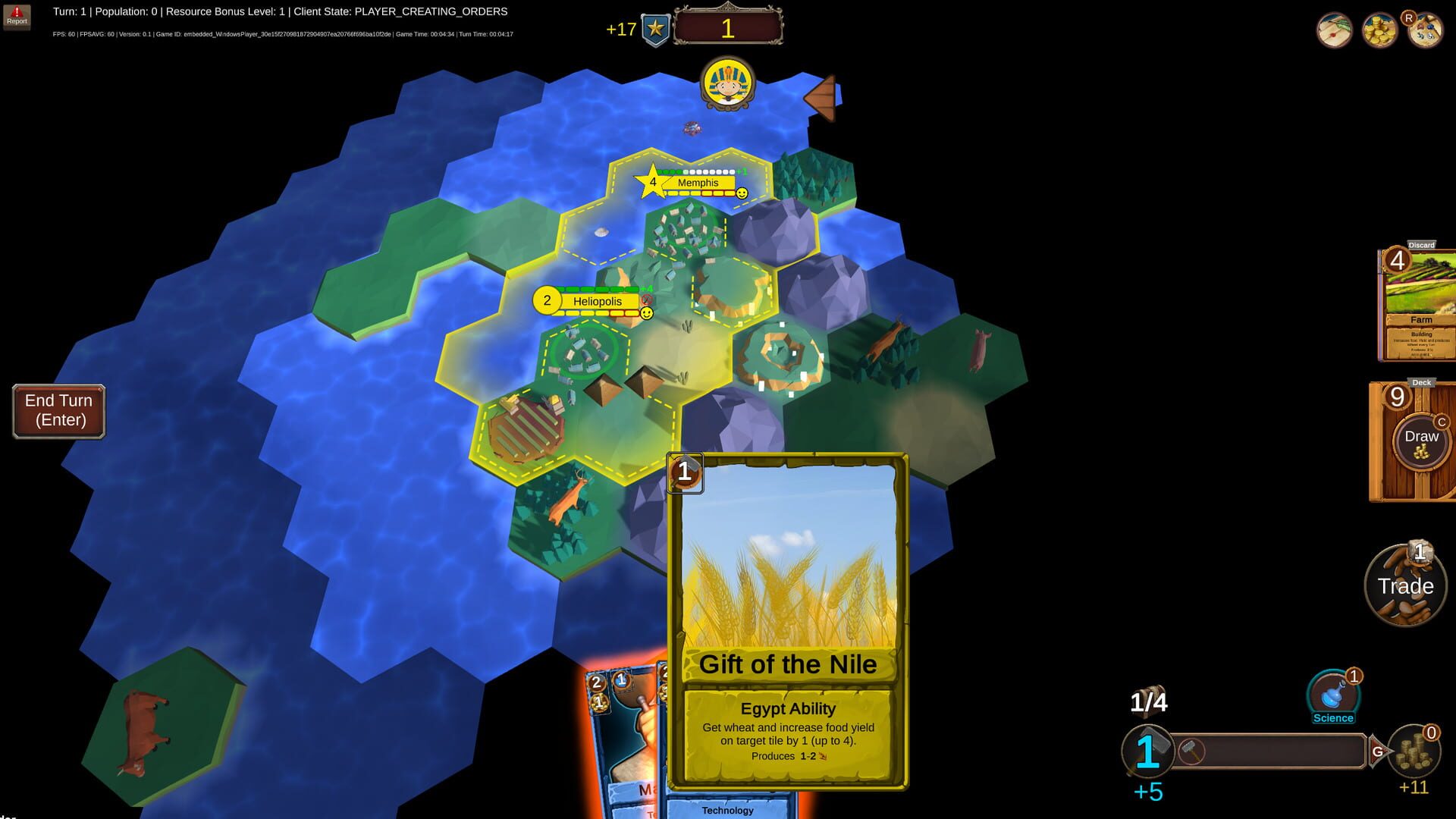 Screenshot for Hexarchy