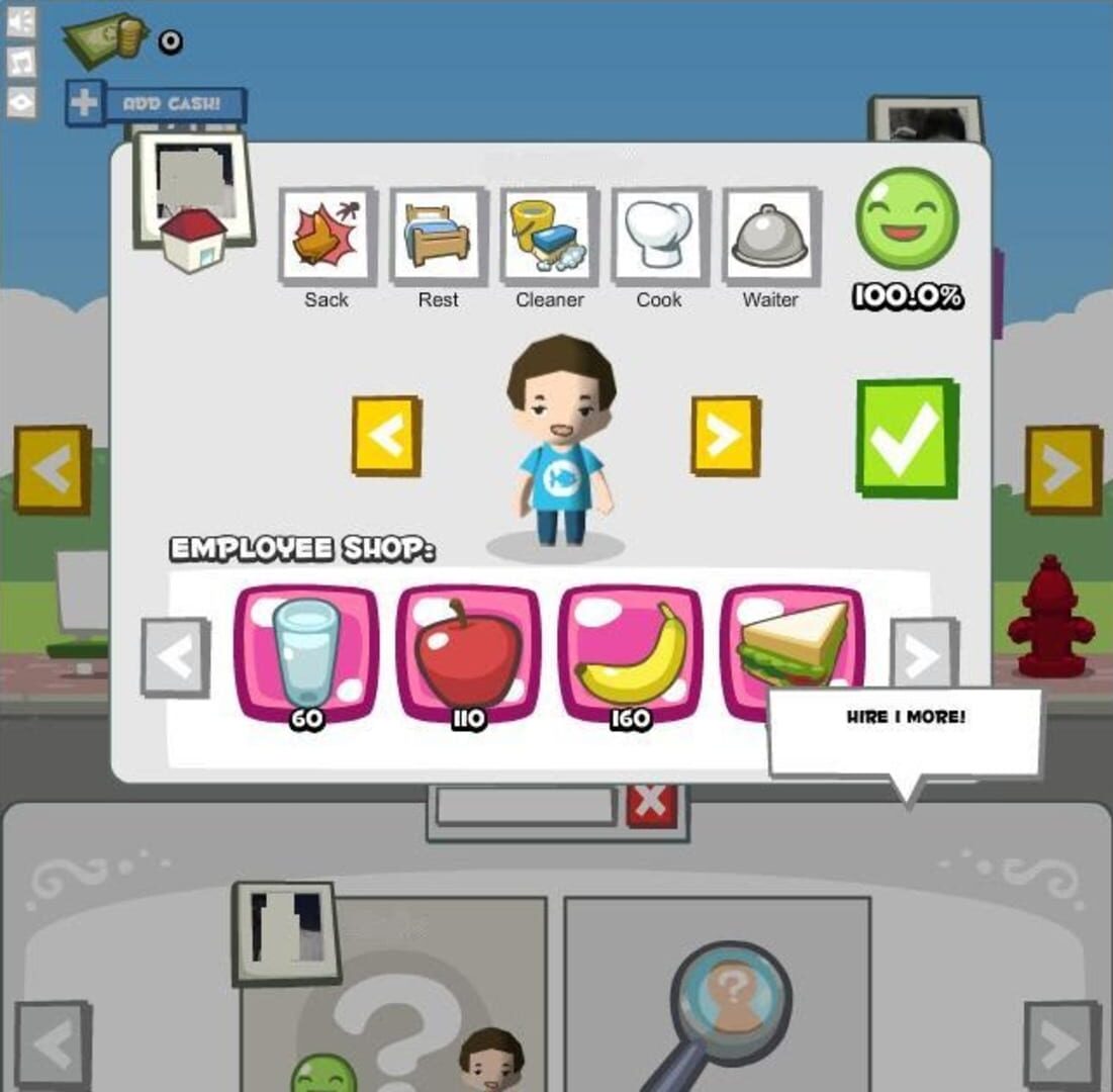 Screenshot for Restaurant City