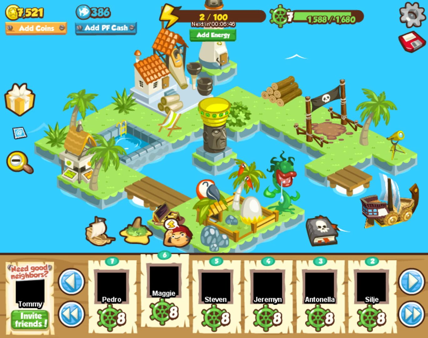 Screenshot for Pirates Ahoy!