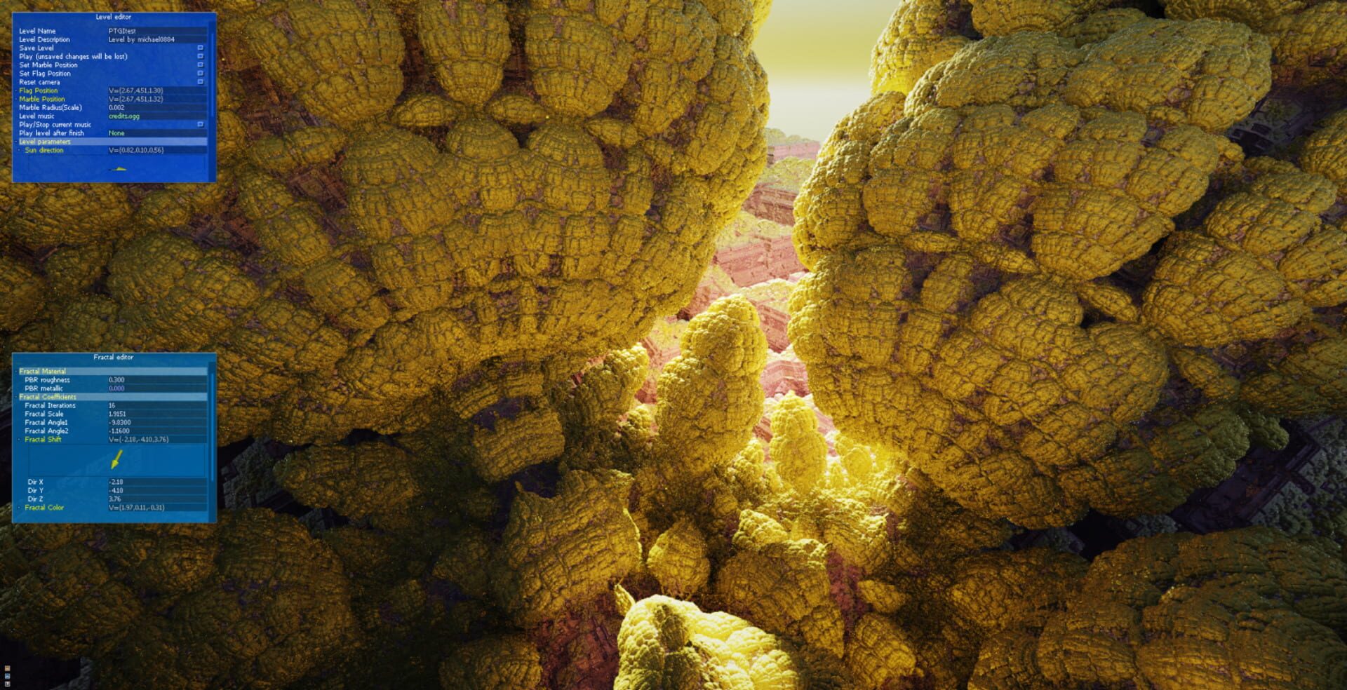 Screenshot for Marble Marcher