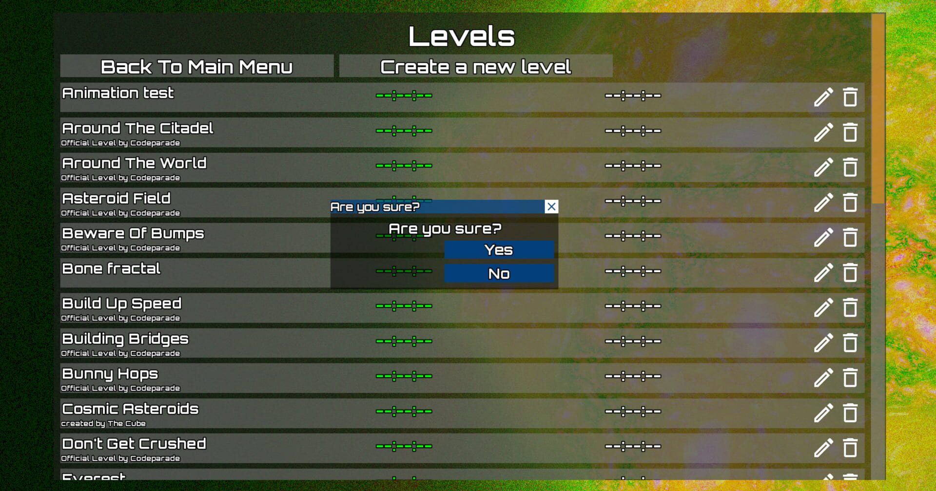 Screenshot for Marble Marcher