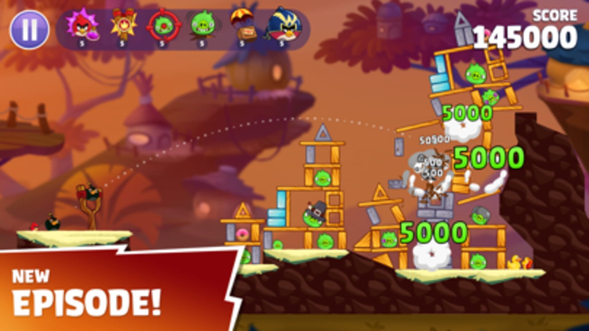 Screenshot for Angry Birds Reloaded
