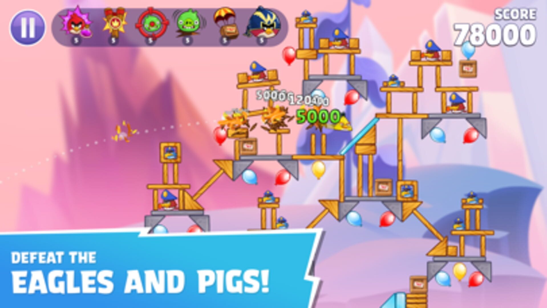 Screenshot for Angry Birds Reloaded