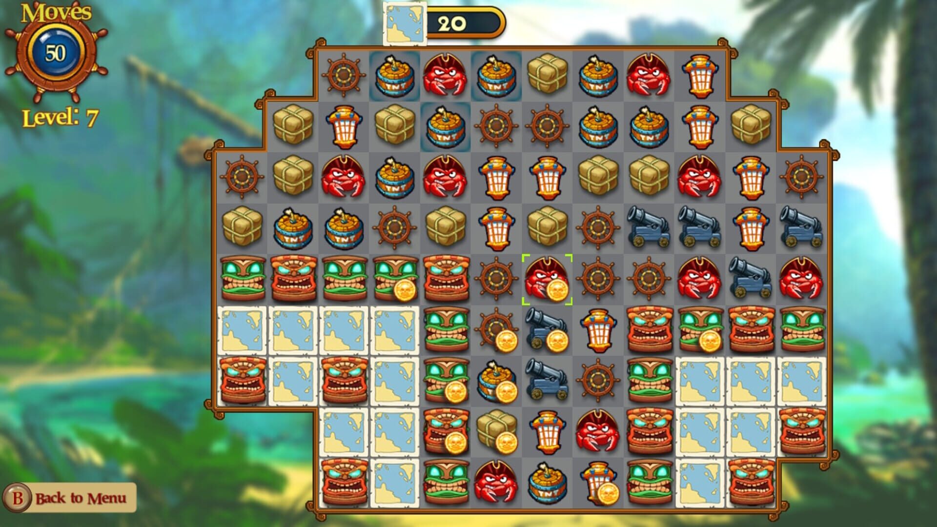 Screenshot for Match Three Pirates! II