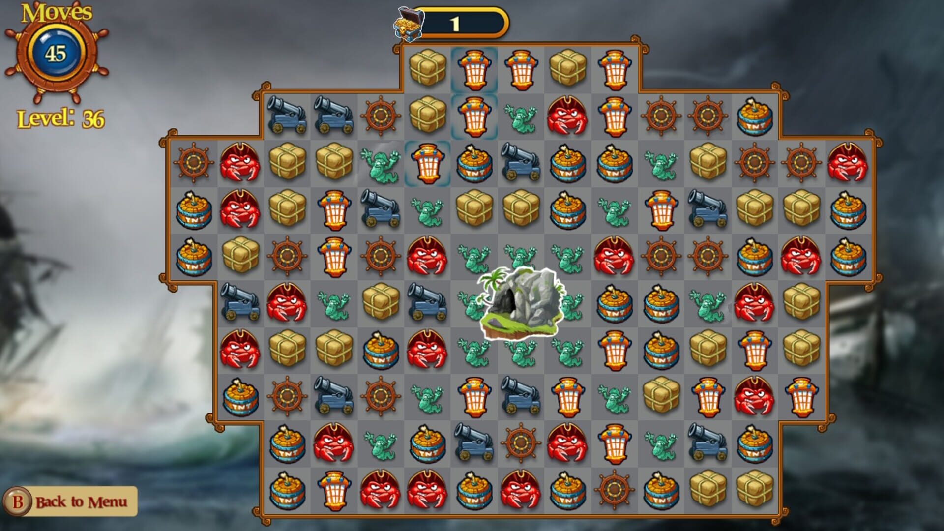 Screenshot for Match Three Pirates! II