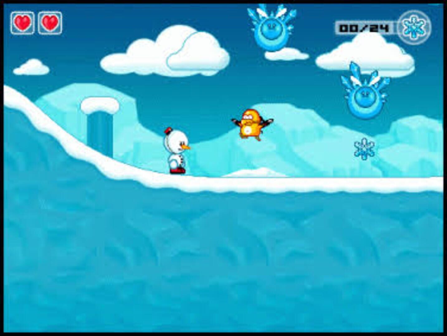 Screenshot for UPIXO In Action: Mission in Snowdriftland