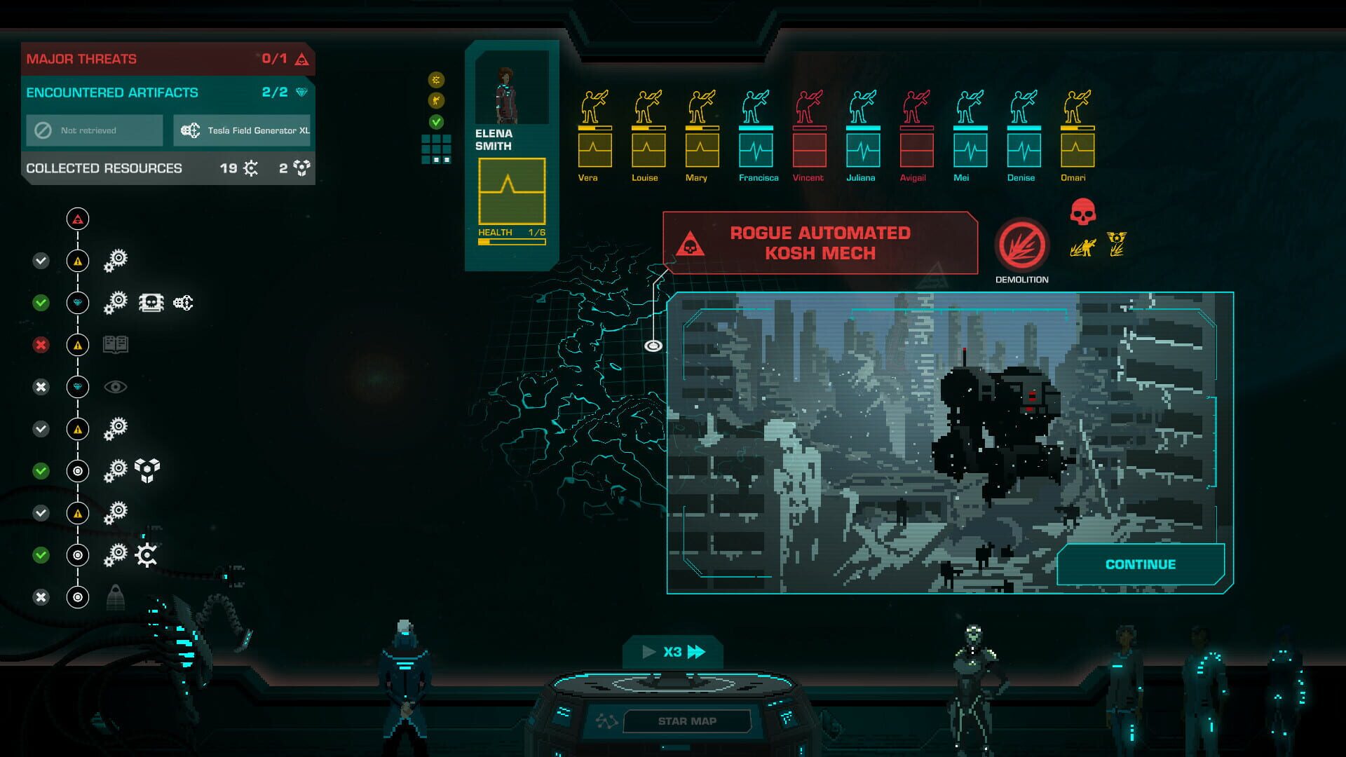 Screenshot for Crying Suns