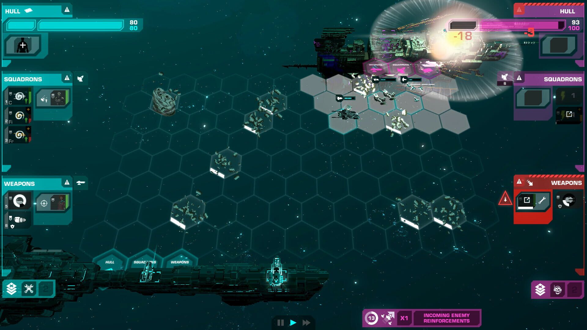 Screenshot for Crying Suns