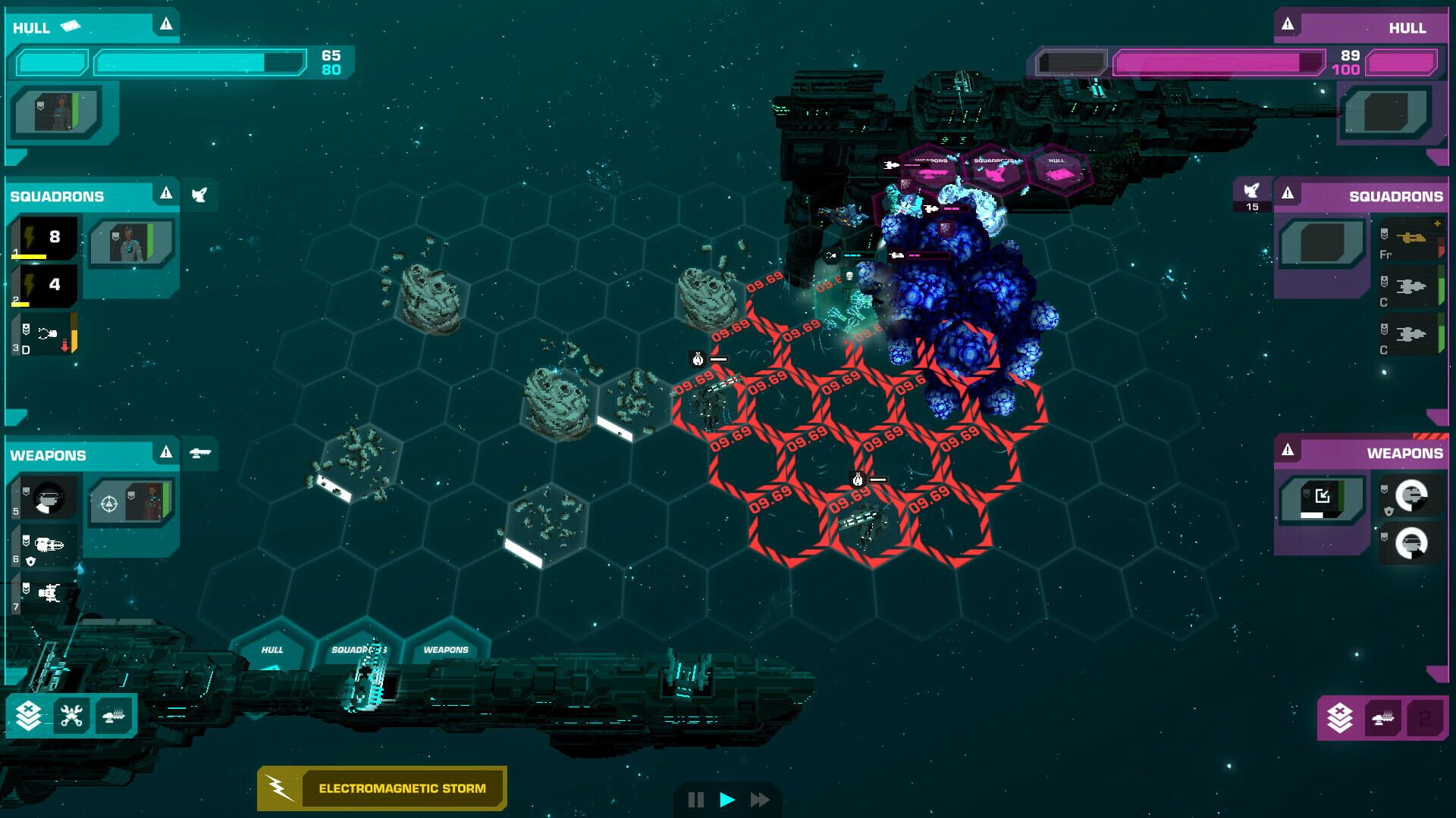 Screenshot for Crying Suns