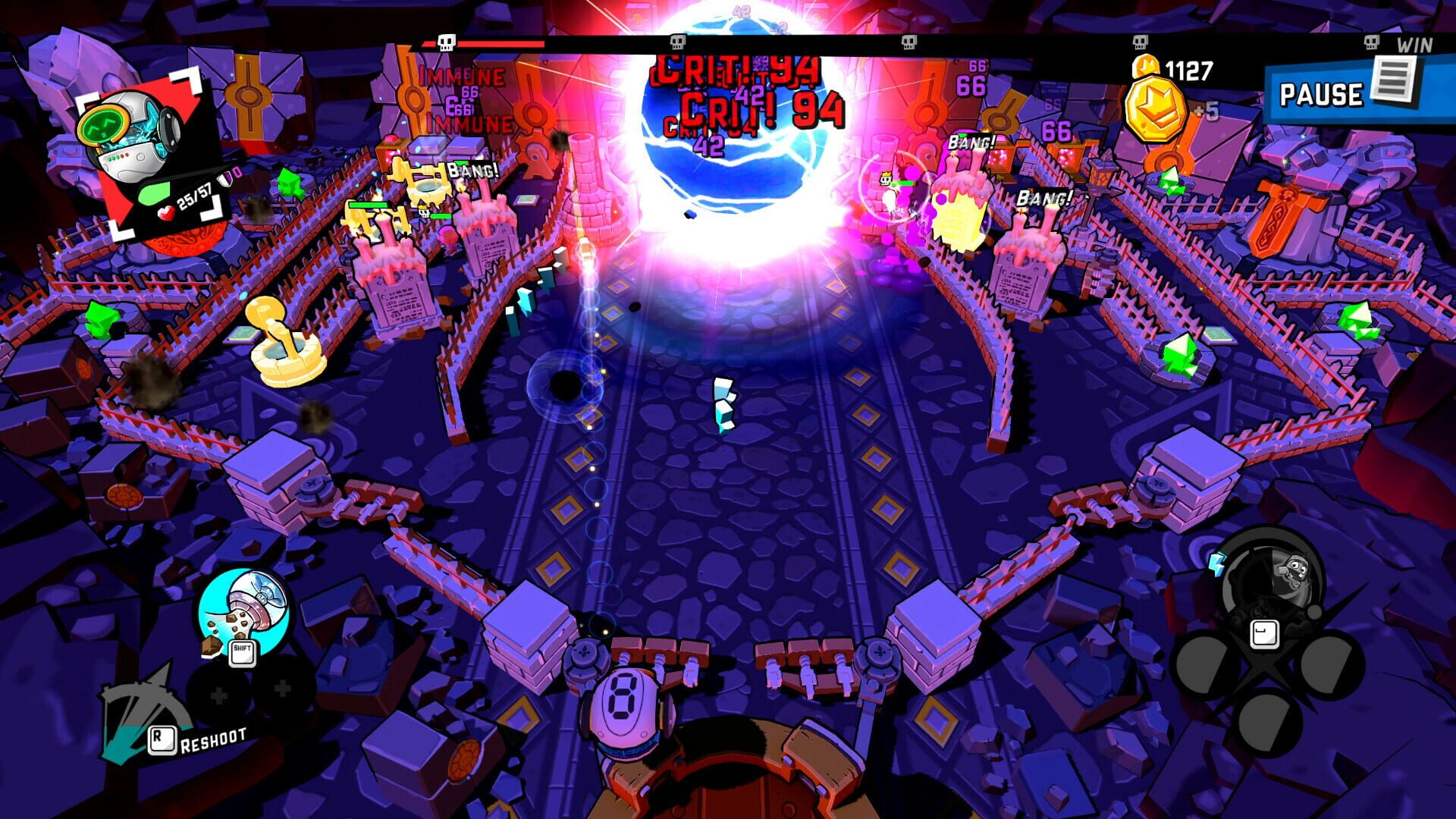 Screenshot for Zombie Rollerz: Pinball Heroes