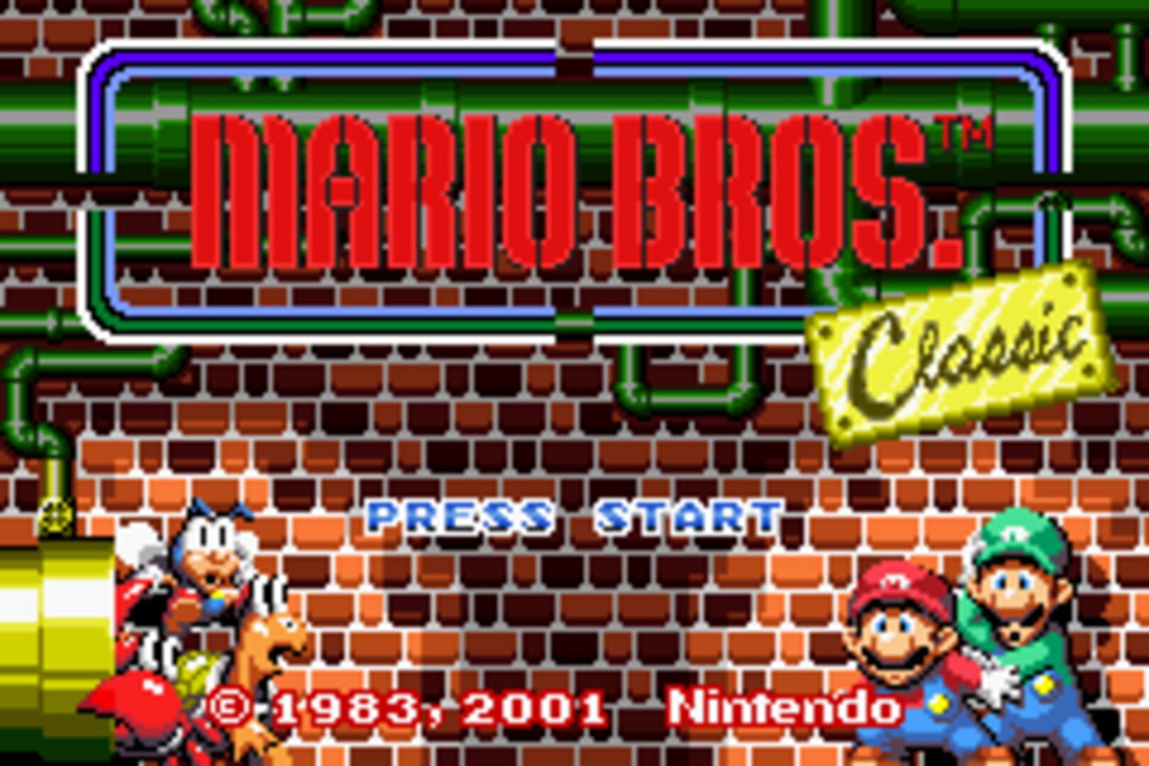 Screenshot for Mario Bros.