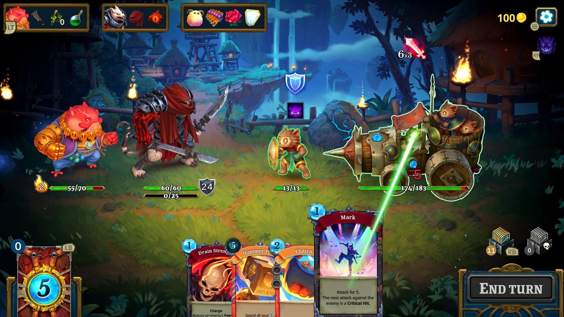 Screenshot for Roguebook