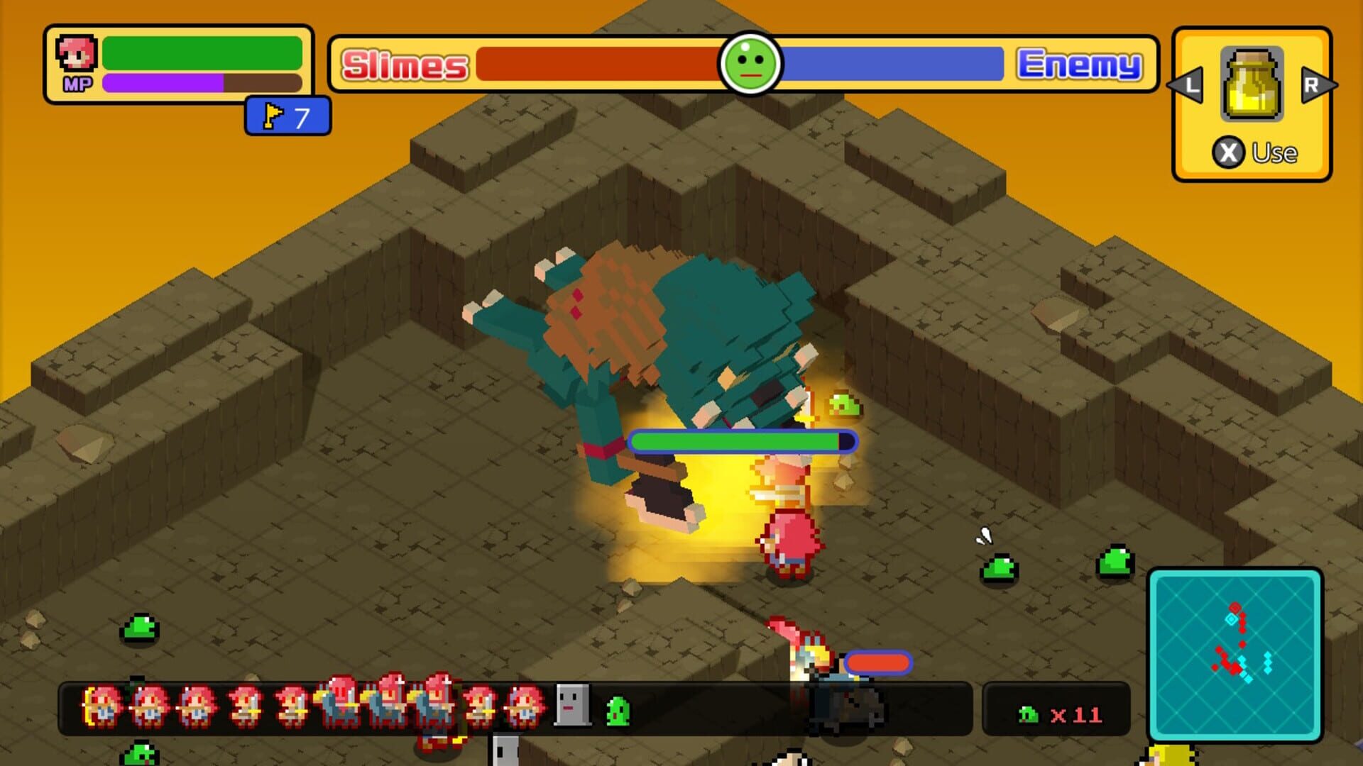 Screenshot for Slime Tactics