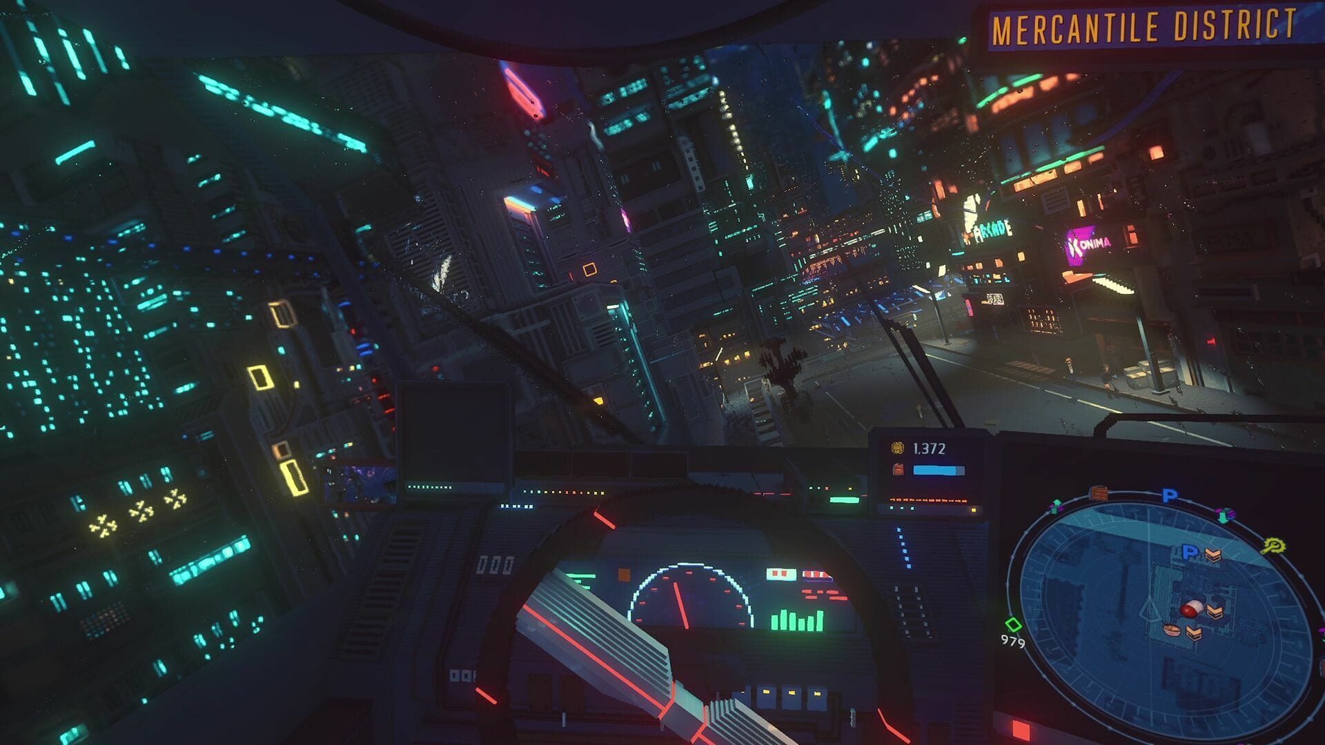 Screenshot for Cloudpunk