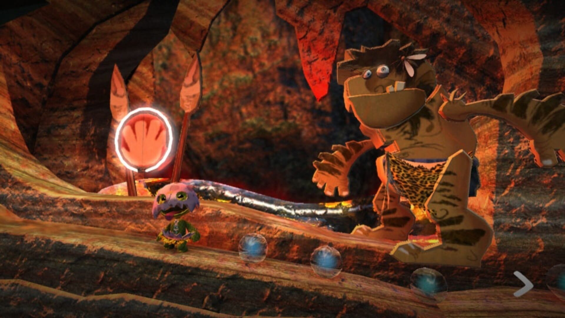 Screenshot for LittleBigPlanet: Sackboy's Prehistoric Moves