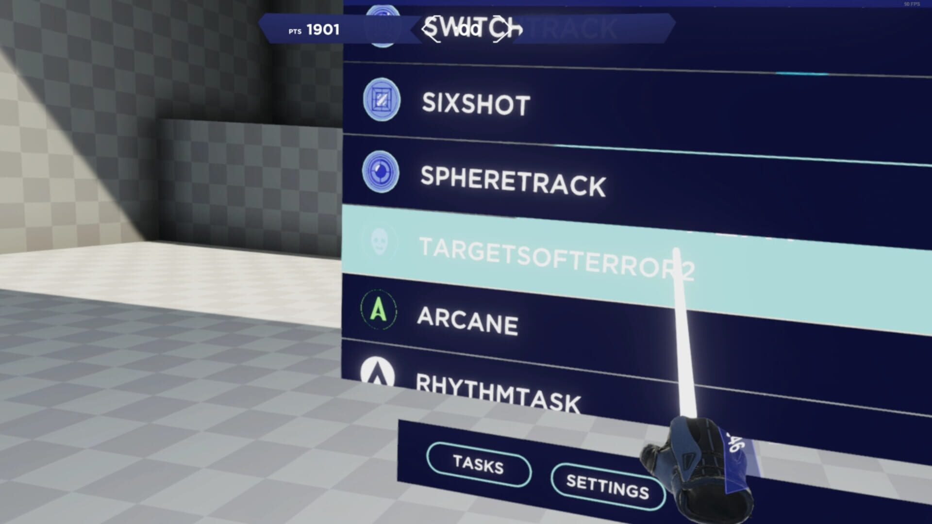 Screenshot for Aim Lab VR