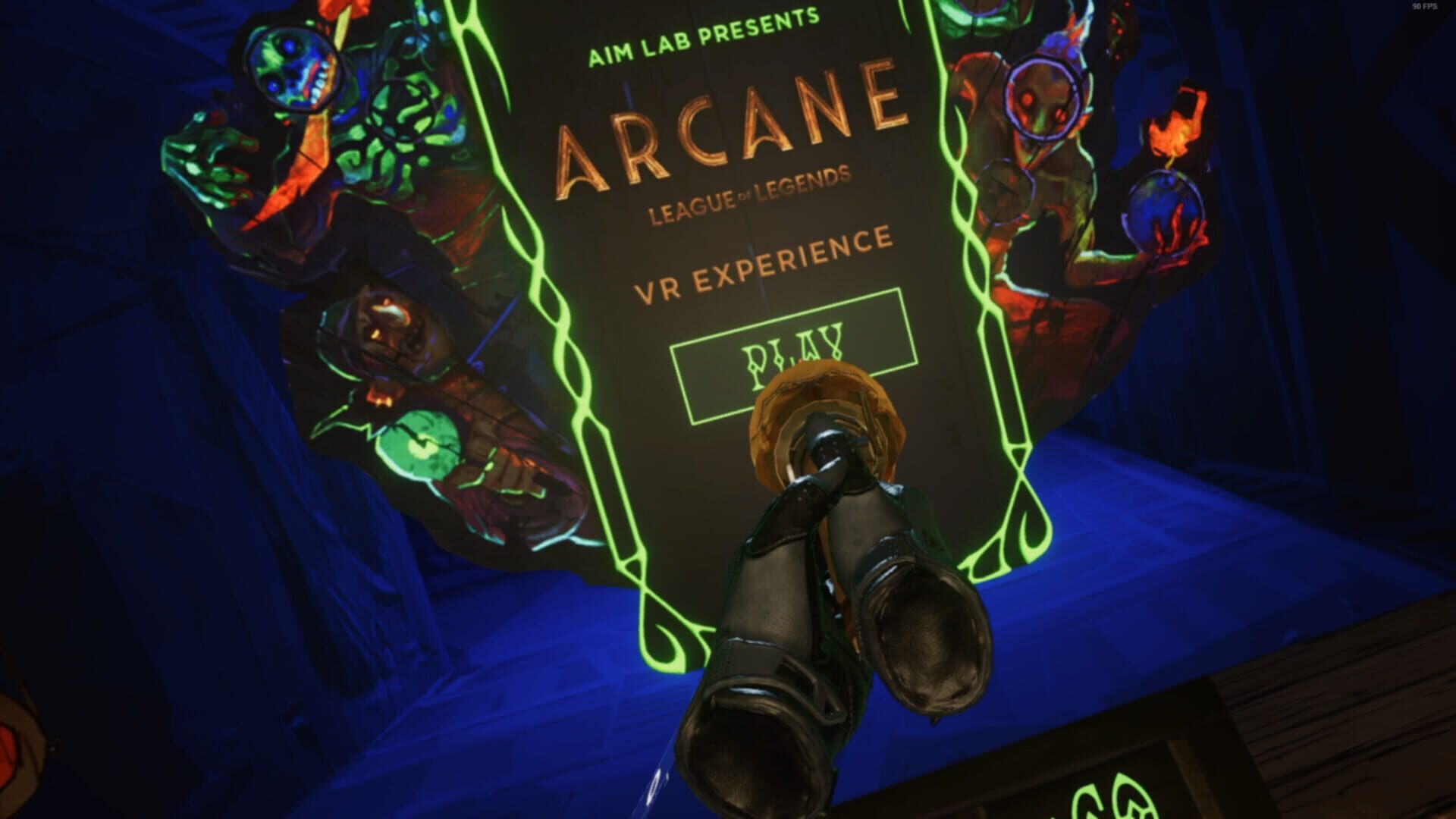 Screenshot for Aim Lab VR