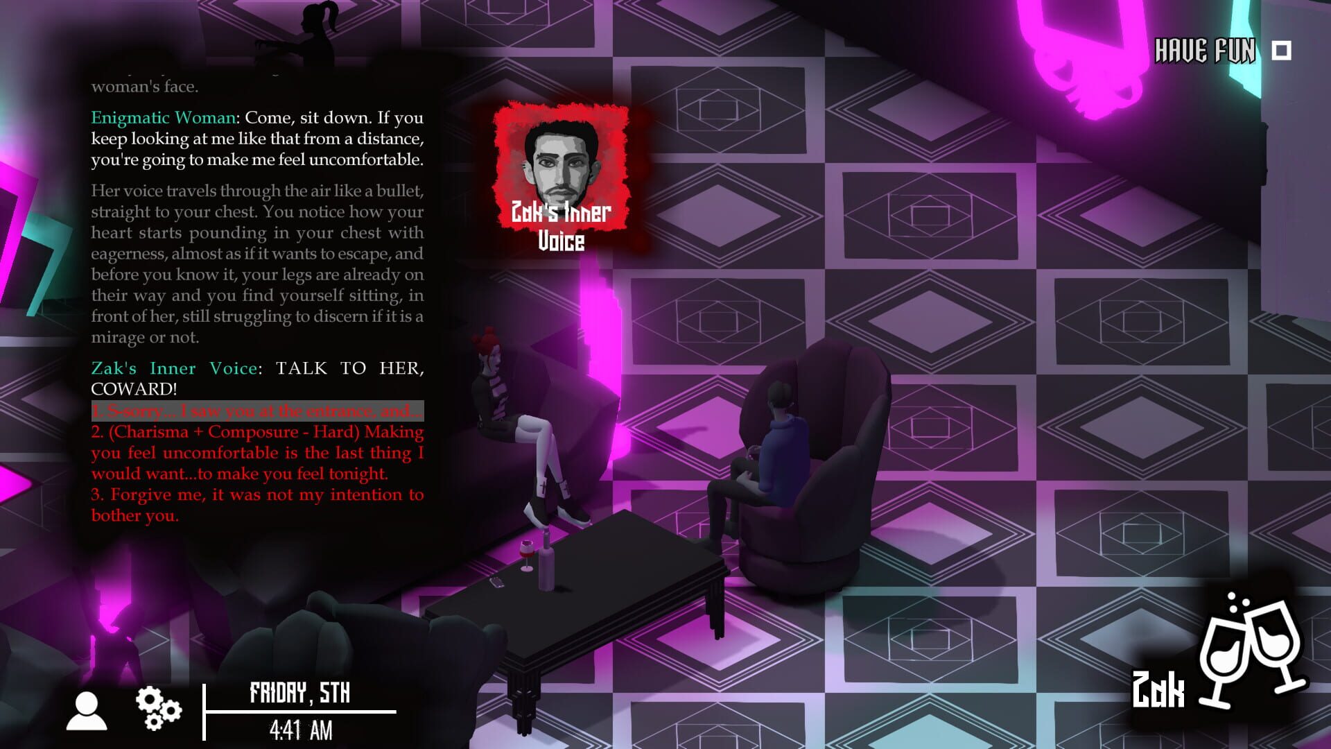 Screenshot for Vampire: The Masquerade - Heartless Lullaby