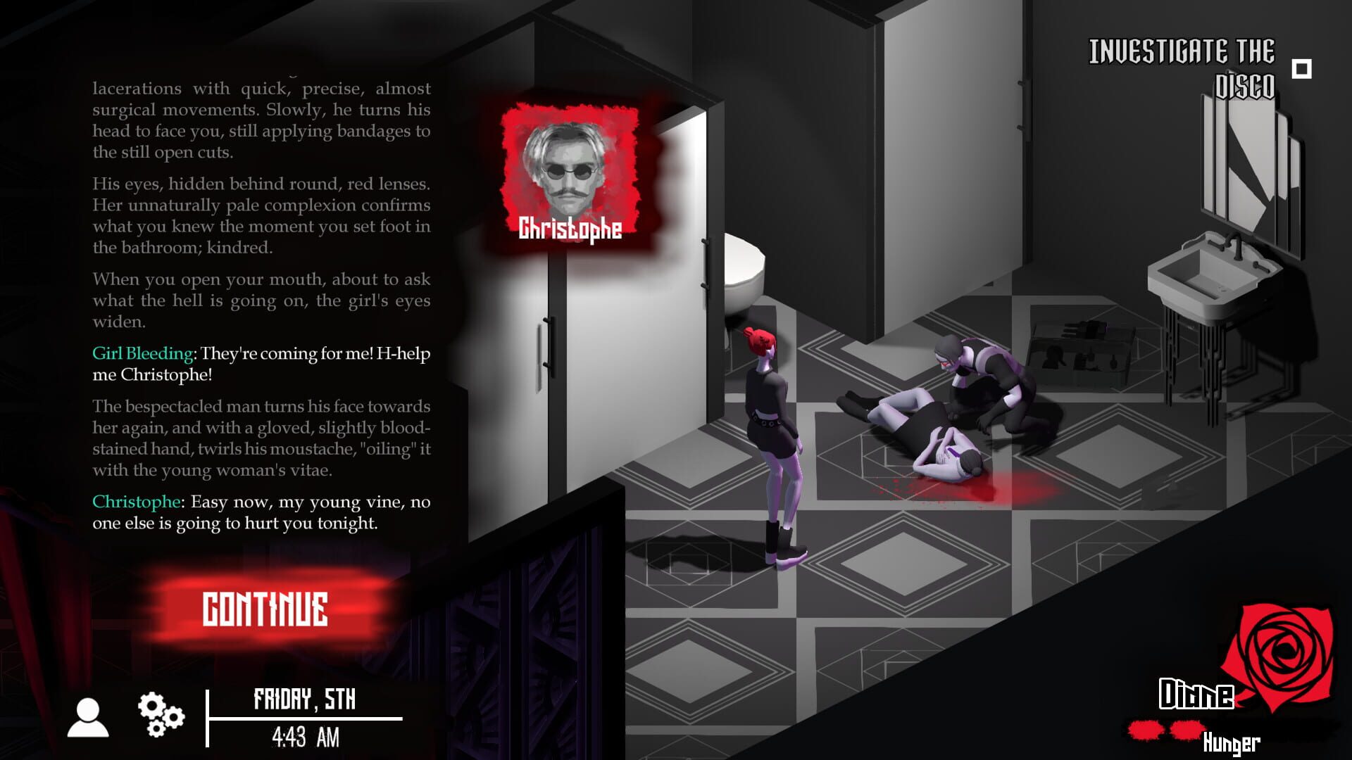 Screenshot for Vampire: The Masquerade - Heartless Lullaby