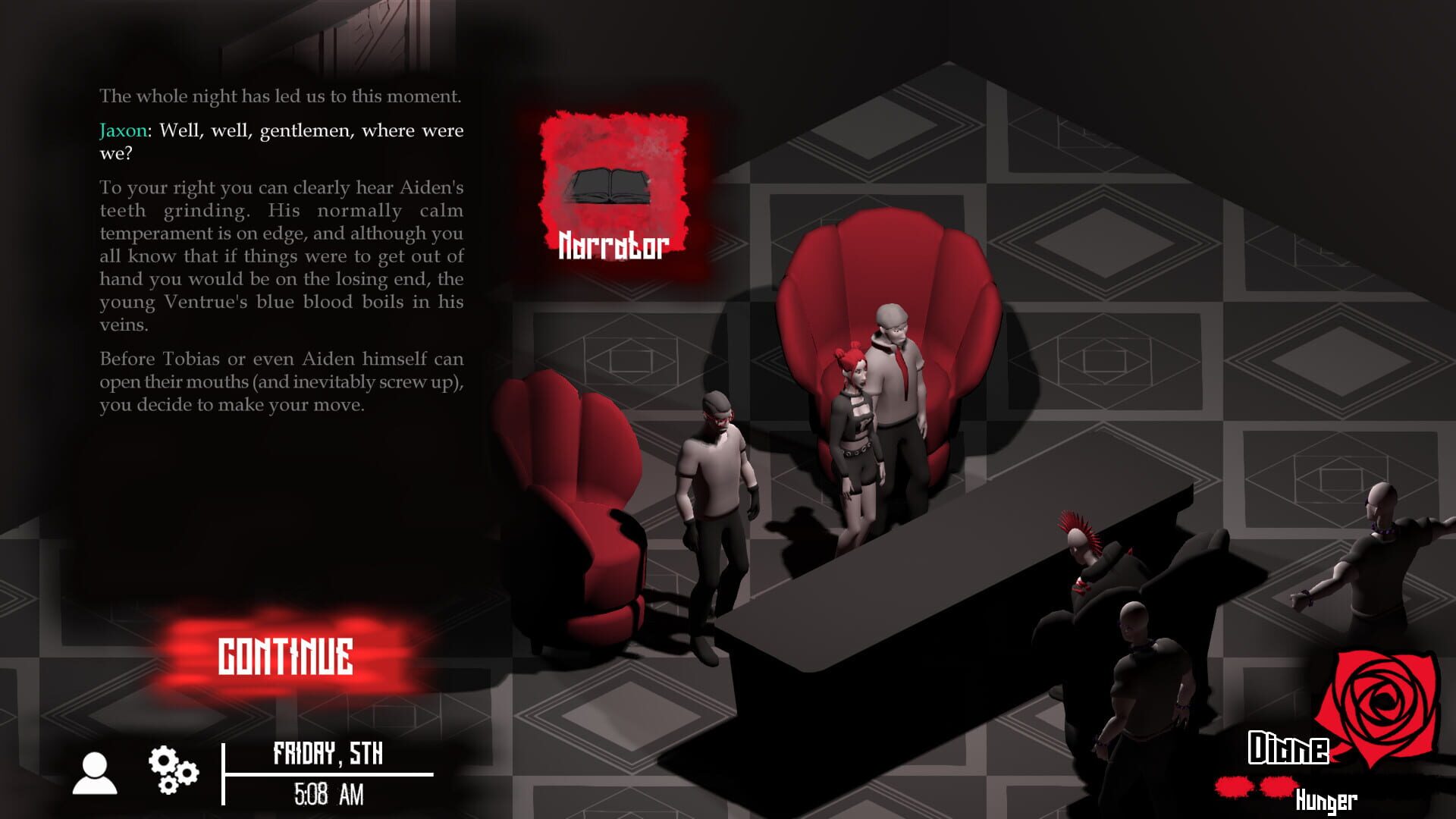Screenshot for Vampire: The Masquerade - Heartless Lullaby