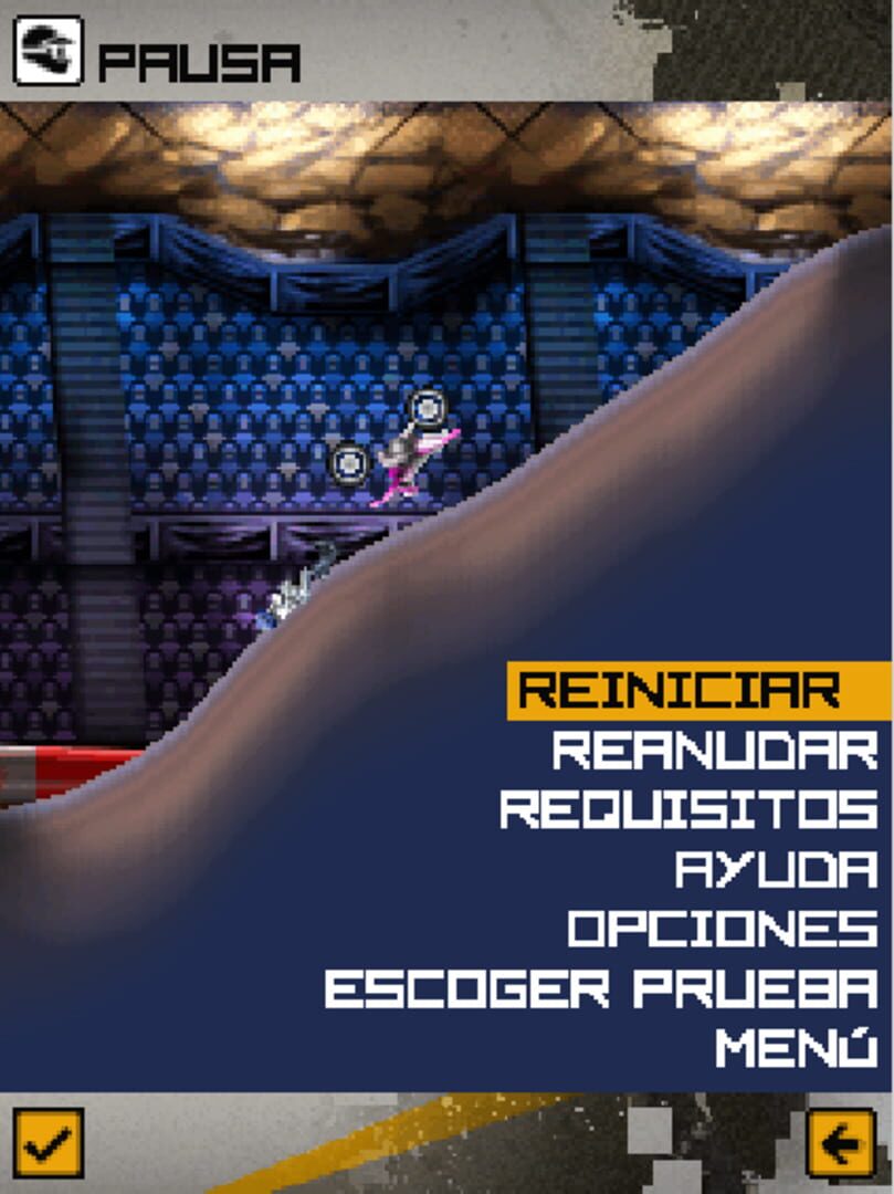 Screenshot for Red Bull MotoCross 2D