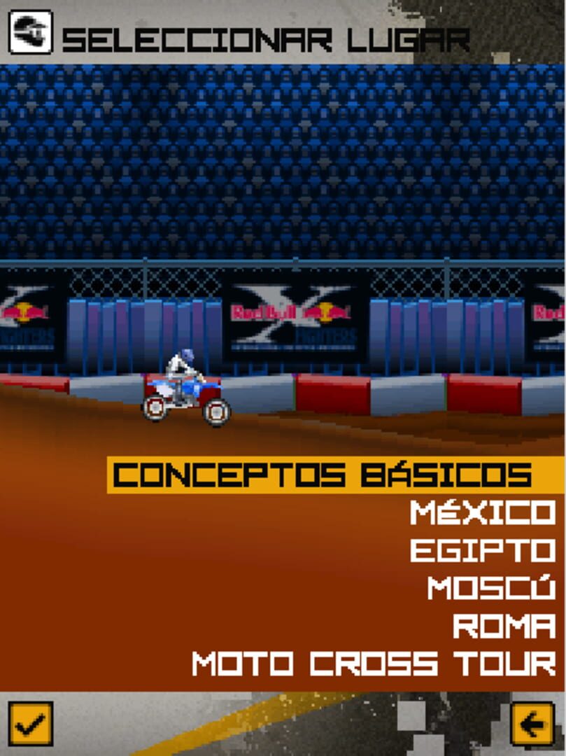 Screenshot for Red Bull MotoCross 2D