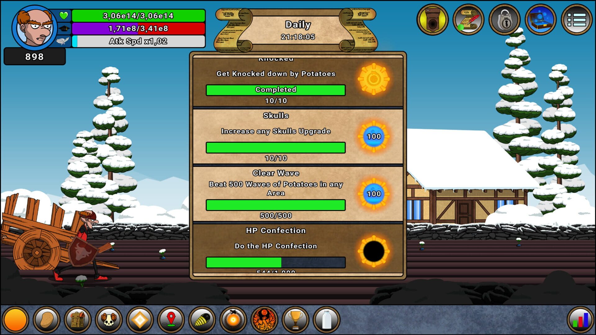 Screenshot for Farmer Against Potatoes Idle