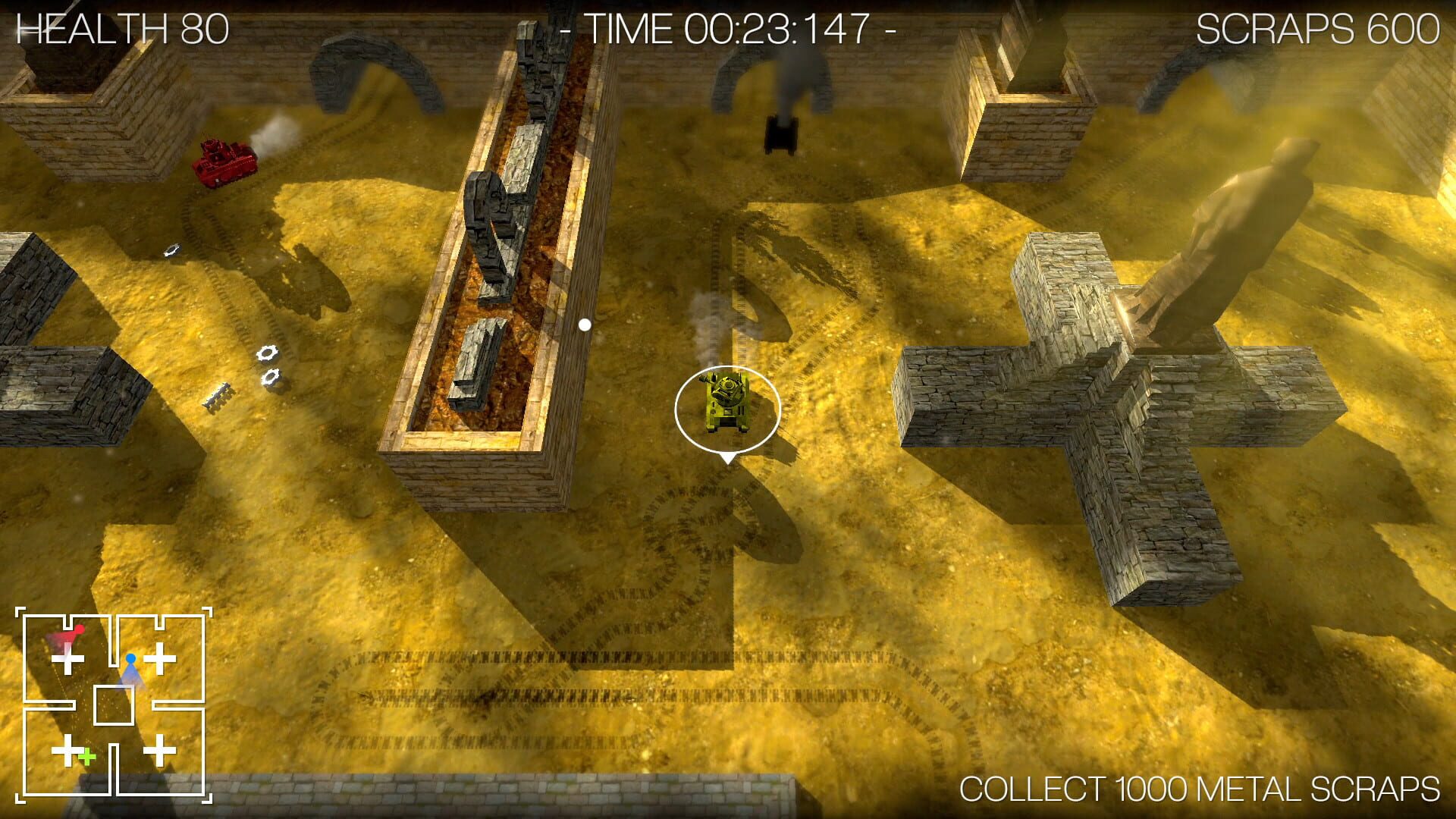 Screenshot for Arenas of Tanks