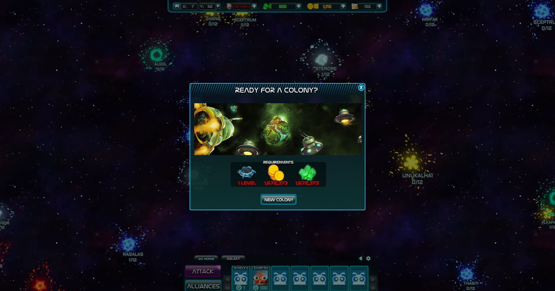 Screenshot for Galaxy Life