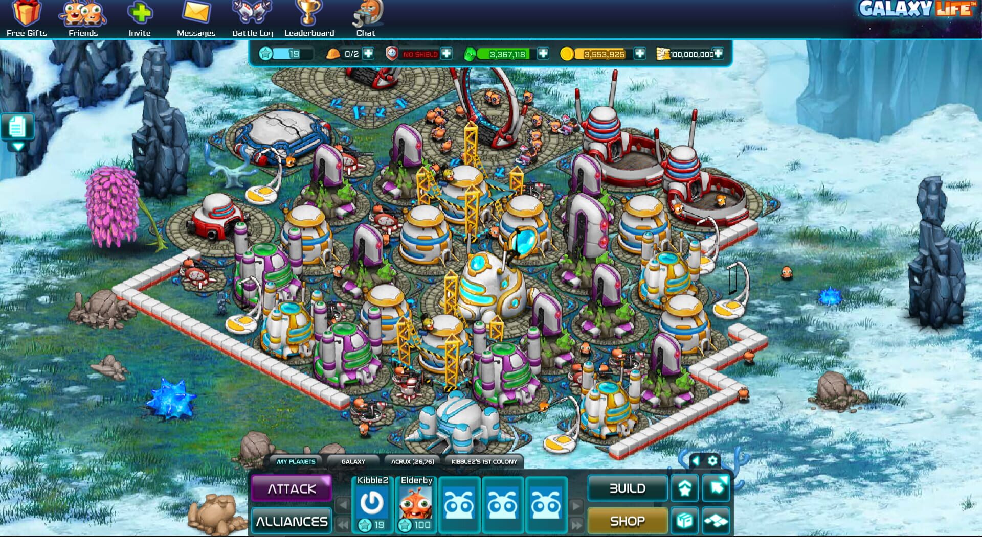 Screenshot for Galaxy Life