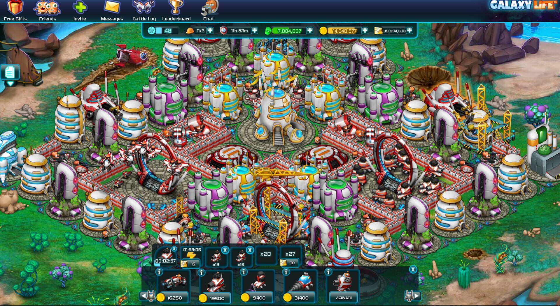 Screenshot for Galaxy Life