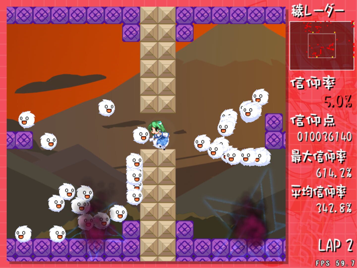 Screenshot for Sanae Challenge!